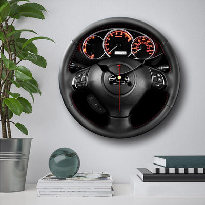 Impreza Steering Wheel Wall Clock