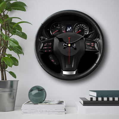 Impreza Steering Wheel Wall Clock