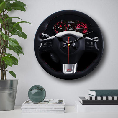 Impreza Steering Wheel Wall Clock