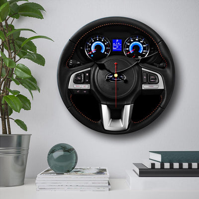 Impreza Steering Wheel Wall Clock