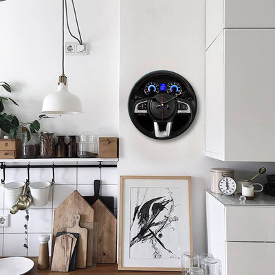 Impreza Steering Wheel Wall Clock