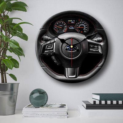 Impreza Steering Wheel Wall Clock