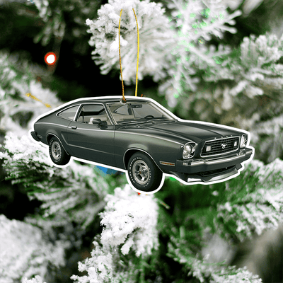 Mustang Christmas Tree Decoration Hanging Ornament Set New Version