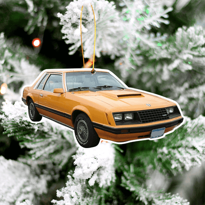 Mustang Christmas Tree Decoration Hanging Ornament Set New Version