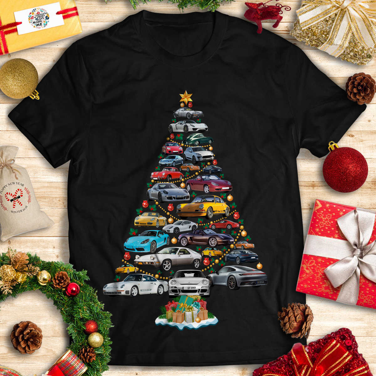 911 Christmas T-shirt