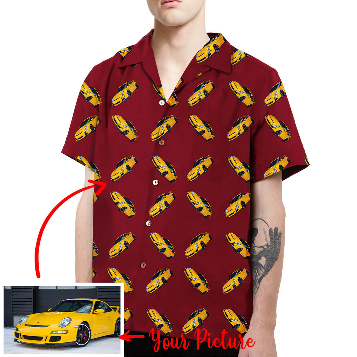 Custom Name Lightning Mcqueen Red Black Hawaiian Aloha Shirt Gift For Men  And Women - Freedomdesign