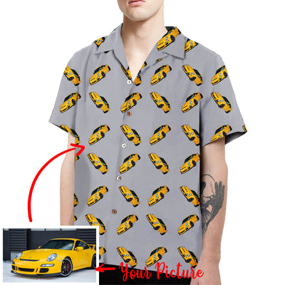 Personalized Car Picture Aloha Shirt