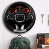 Challenger Steering Wheel Wall Clock