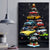 Challenger Christmas Tree Canvas Wall Art