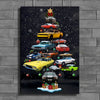 Challenger Christmas Tree Canvas Wall Art