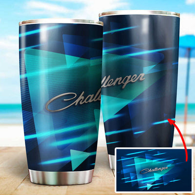 Dodge Challenger Vacuum Insulated Tumbler - Stainless Steel Art Drinkware