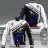 Mustang Baseball Jacket - All Over Print Mustang Art Design