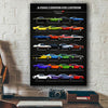 Dodge Challenger Canvas Wall Art - Dodge Challenger Collection Wall Decoration