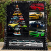 Dodge Challenger Art Quilt - Dodge Challenger In Comic Frame