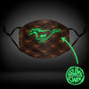 Mustang Face Mask - Mustang Luminous 3D Mask