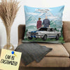 Personalized Mustang Cushion Pillow - Art Decorative Pillow For Mustang Couples