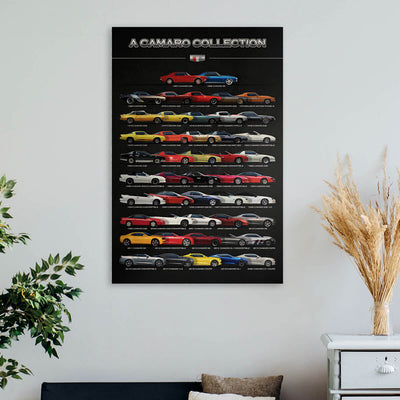 Camaro Canvas Wall Art - Camaro New Collection Wall Decoration