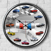 Camaro Wall Clock - History Camaro Collection Art Hanging Clock