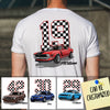 Customized Mustang Art T-shirt - Graphic Art Mustang Collection And Favorite Number