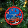 Dodge Challenger 2-Layer Wood Art Ornament - Exceptional Ornaments For Dodge Challenger Fans