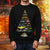 Dodge Challenger Christmas Sweatshirt - Christmas Tree From All Dodge Challengers