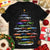 Dodge Challenger Christmas T-Shirt - Christmas Tree From All Dodge Challengers