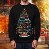 New Dodge Challenger Christmas T-shirt - Christmas Tree From All Dodge Challenger (Cartoon Version)