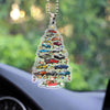 Dodge Challenger In-car Ornament - Christmas Tree From All Dodge Challengers