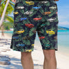 Mustang Art Hawaiian Shirt and Beach Short - Mustang Collection Design New Version