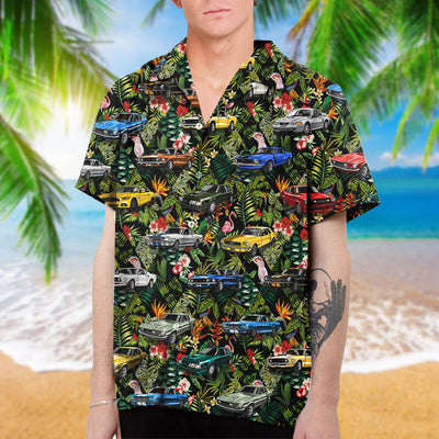 Mustang Art Hawaiian Shirt and Beach Short - Mustang Collection Design New Version