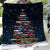 Mustang Art Quilt - Christmas Tree From All Mustangs