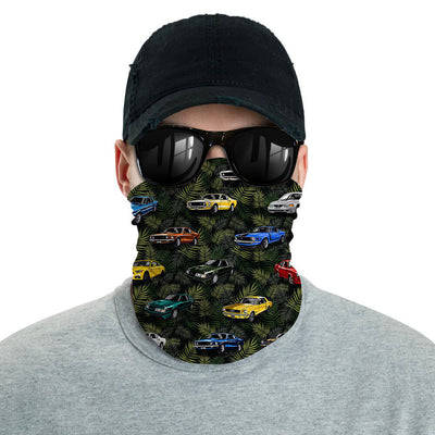 Mustang Neck Gaiter/Bandana - Mustang Collection Art Hawaiian Style