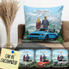 Personalized Mustang Cushion Pillow - Art Decorative Pillow For Mustang Couples