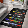 Dodge Challenger Premium Art Rug - Dodge Challenger Collection Non-slip Floor Covering