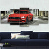 Mustang Canvas Wall Art - 5 Pieces Mustang Landscape Wall Decoration Art Prints No.6