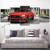 Mustang Canvas Wall Art - 5 Pieces Mustang Landscape Wall Decoration Art Prints No.6