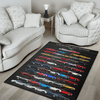 Mustang Premium Art Rug - Mustang Collection Non-slip Floor Covering