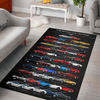 Mustang Premium Art Rug - Mustang Collection Non-slip Floor Covering