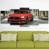 Mustang Canvas Wall Art - 5 Pieces Mustang Landscape Wall Decoration Art Prints No.6