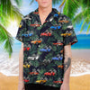 Vette Collection Art Hawaiian Shirt and Beach Short