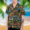 Vette Collection Art Hawaiian Shirt and Beach Short