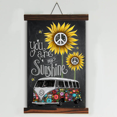 Kombi Sunshine Canvas Wall Art