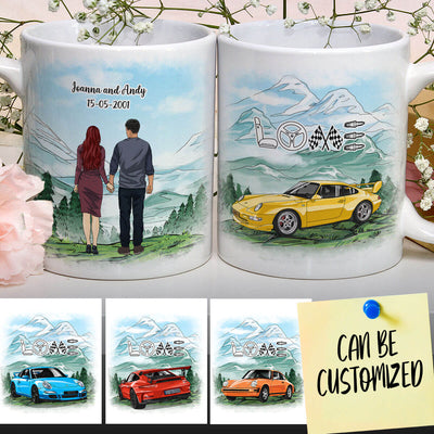 Personalized 911 Couple Mug V2