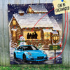 Personalized Christmas Quilt - 911 Enthusiast  Family Christmas Night