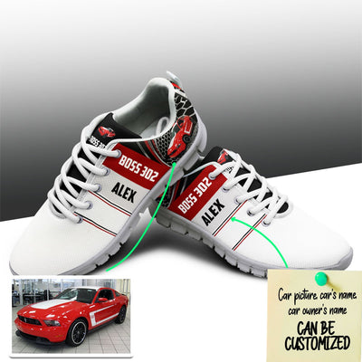 Personalized Car Racing Series Sneakers