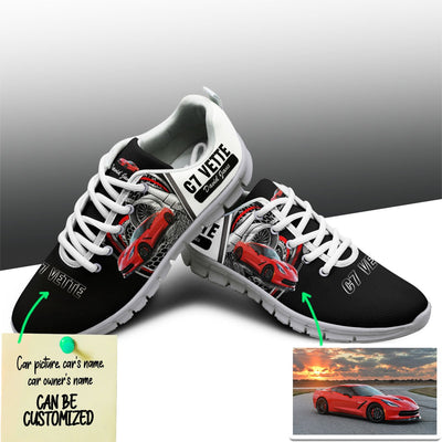 Personalized Car Racing Series Sneakers V2