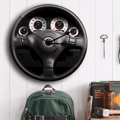 Skyline/GTR Wheels Wall Clock