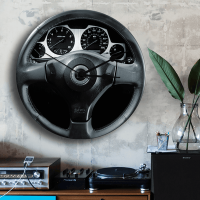 Skyline/GTR Wheels Wall Clock