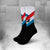 Mustang Crew Socks - Casual Mustang Art Socks