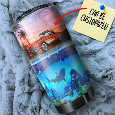 Vette Collection On Island Stainless Steel Tumbler